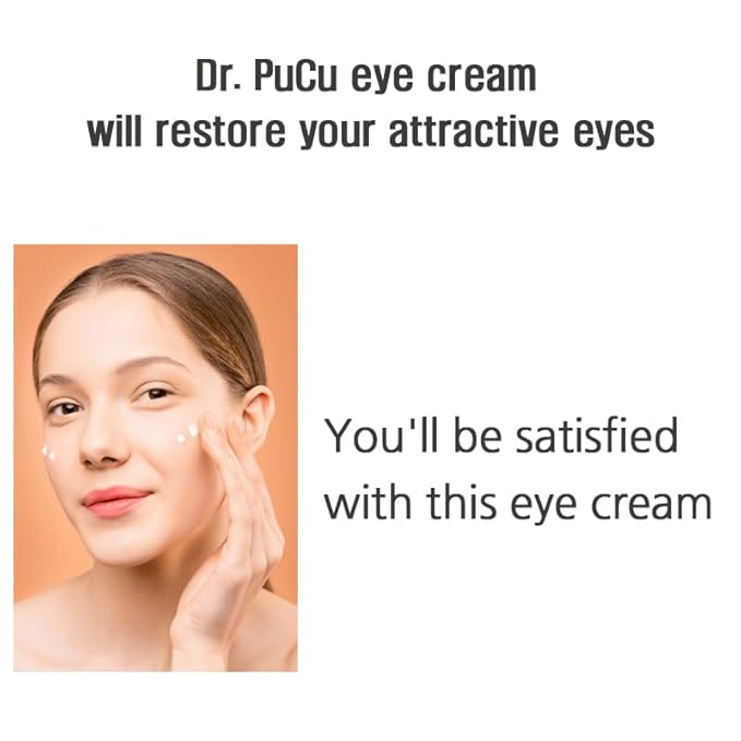 Wrinkle Repair Collagen EYE CREAM, Korean eye cream, under-eye night cream for anti aging, moisturising, no greasy or too light texture, mild powdery scent, 1.01 fl. Oz