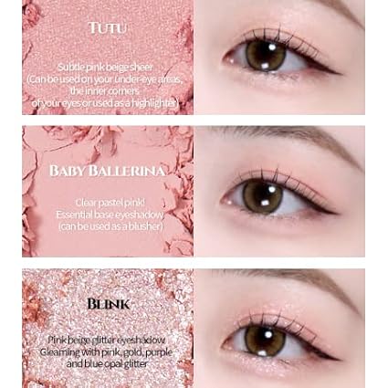 HOLIKA HOLIKA My Fave Mood Eye Palette 03 Pinkology | 9 Shade, Cool tones, Soft Eye Shadow, KBeauty Pink Eye Makeup, Daily, High Pigment, Smooth, Matte, Shimmer finishes