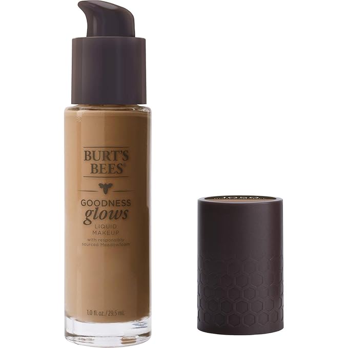 Burt's Bees Goodness Glows Liquid Makeup, Rich Caramel