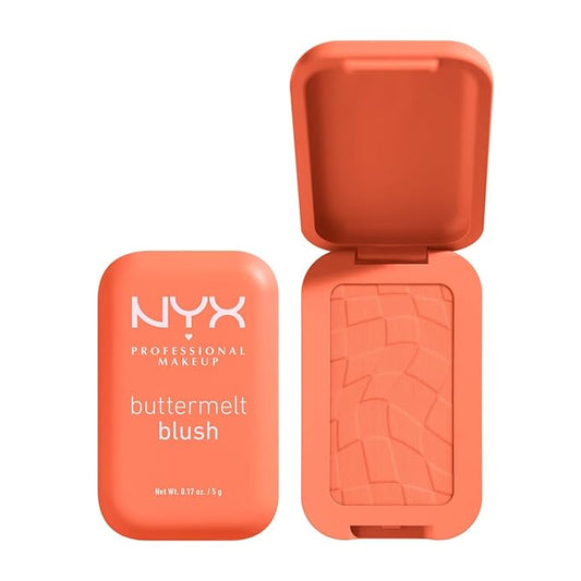 NYX PROFESSIONAL MAKEUP Buttermelt Powder Blush, Fade and The Butta