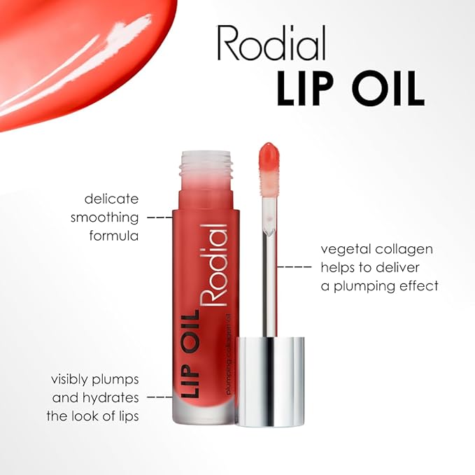 Rodial Plumping Collagen Lip Oil Sugar Coral 0.13fl.oz, Lip