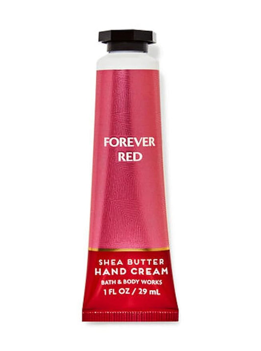 Bath & Body Works Forever Red Shea Butter Travel Size Hand Cream 1oz (Forever Red), Pack of 1