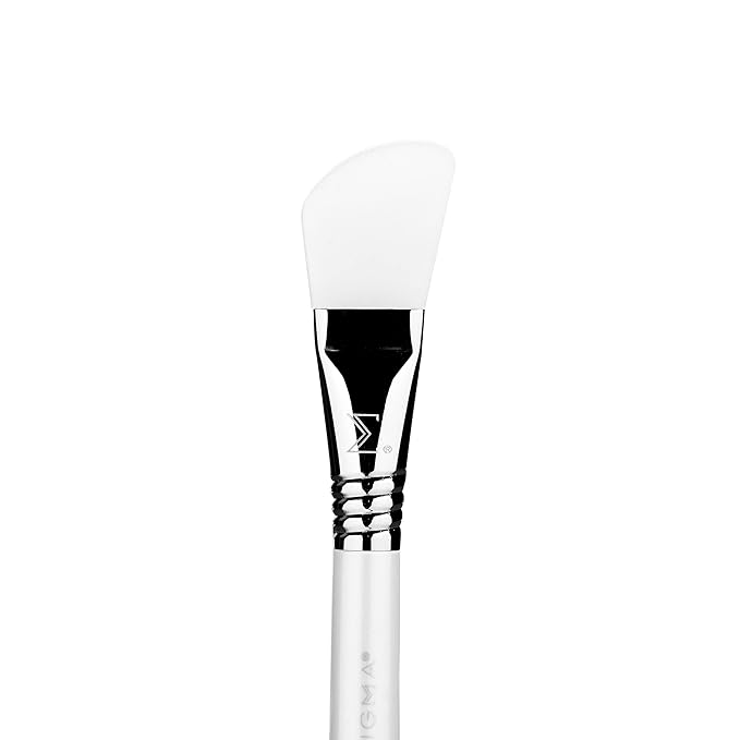 Sigma Beauty S01 Clay/Mud Mask Skincare Brush – Silicone Skincare Tool for Applying Skincare Products to Face and Skin, Face Mask Brush Applicator for Mud and Clay Masks (1 Pc)