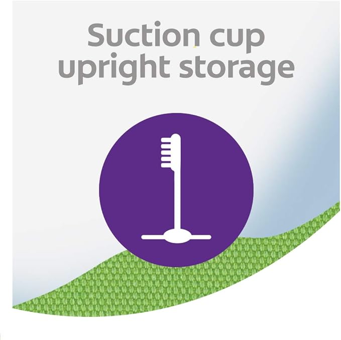 Colgate Zero Kids Toothbrush with Extra Soft Bristles and Suction Cup Holder, BPA Free - 2 Count