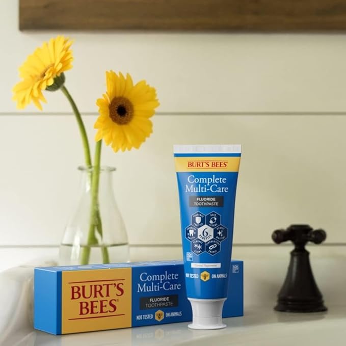 Burt's Bees Toothpaste Complete Multi Care, 4.7 oz, Pack of 3
