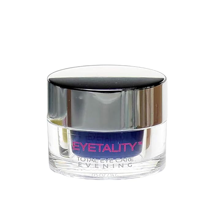 Serious Skincare - Eyetality PM Total Eye Care - Evening Night Eye Cream with Lash Boosting Peptides for Thicker, Longer Lashes - 0.5 oz.