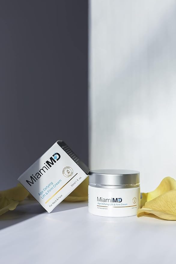 Age-Defying Lift & Firm Cream - Anti Aging and Skin Firming For All Types - Paraben Free - Fragrance Free Cruelty Free BHA Free 50 ml (1.7oz) - 3 PACK