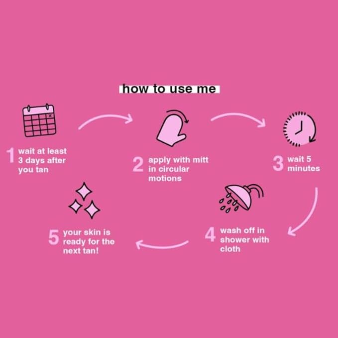 b.tan Self Tan Remover | Tan Go Away - Fast Sunless Tanner Eraser that Leaves Skin Prepped & Primed For Your Next Fake Tan, Vegan & Cruelty Free, Gentle Formula, 6.7 Fl Oz