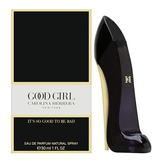 Carolina Herrera Good Girl Fragrance For Women - Floral Fragrance Family - Notes Of Tuberose, Tonka Bean And Jasmine - Sensual And Evocative - Both Freshly Light And Moodily Dark - Edp Spray - 1 Oz