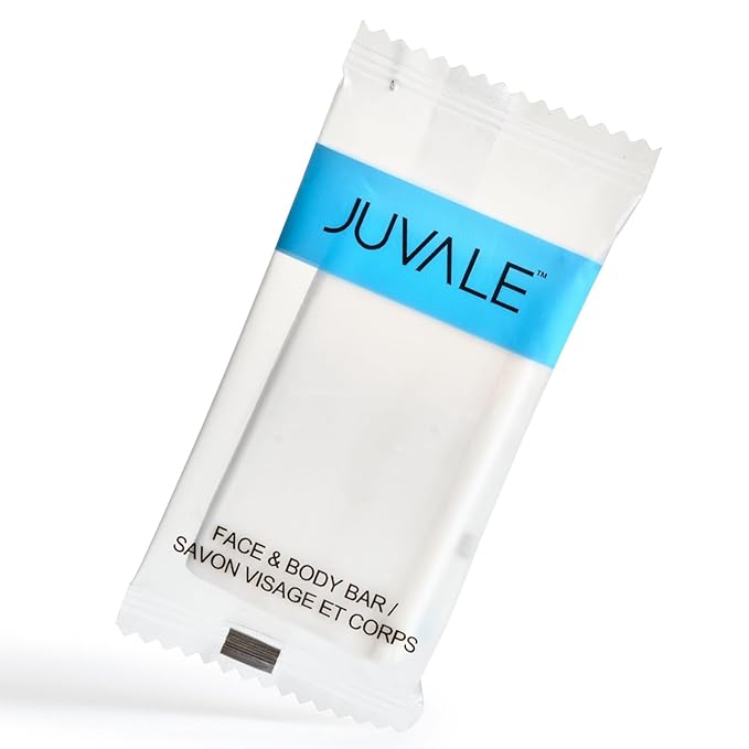 Juvale 500-Pack Travel Size Soap Bars, Individually Wrapped Face and Body Cleanser Soap for Hotel, Motel, Small Business, On-th-go Use (Small, 0.5 oz) Bulk Pack