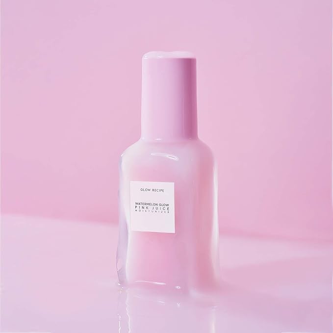 Glow Recipe Pink Juice Water Gel Face Moisturizer for Women, Men & Teens - Hydrating Hyaluronic Acid, Radiance Boosting, Non-Comedogenic, Oil-Free, Long-Lasting Korean Skin Care for Oily Skin (60ml)