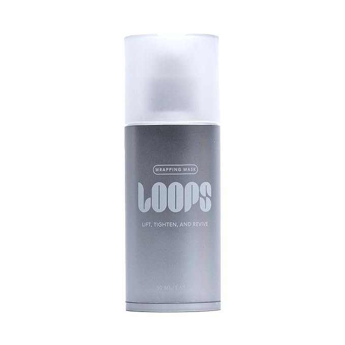 LOOPS Wrapping Mask - Lifts and Firms Skin - Collagen Face Masks - Skin Tightening Facial - Collagen Night Wrapping - Collagen's Mask's Overnight - Overnight Face Mask