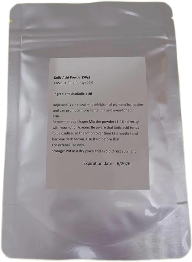 kojic acid pure powder DIY Cosmetics Same Day