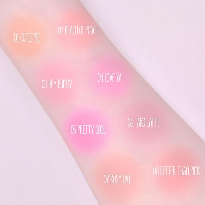 HOLIKA HOLIKA Colored Milk Cream Blush 04 LOVE Clean, Buildable