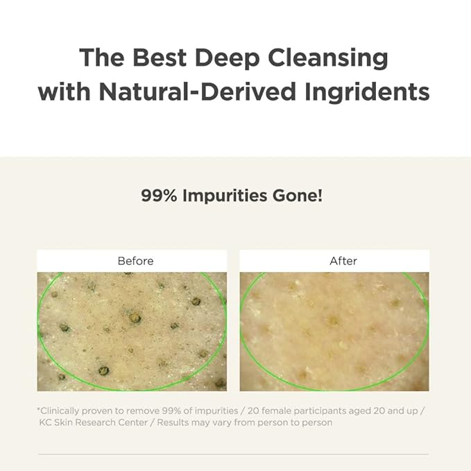 MANYO Pure & Deep Cleansing Foam, Facial Cleanser for Double Cleansing, Makeup Remover, Daily Gentle Face Wash, Hydrating Face Wash, Korean Skin Care, 6.7 fl oz (200ml)