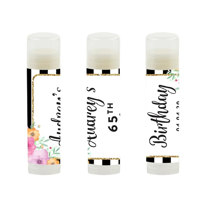 Andaz Press Personalized Milestone Birthday Party Black