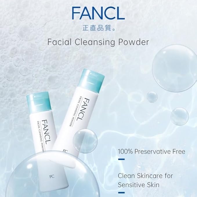 FANCL Facial Cleansing Powder & Foaming Net Set