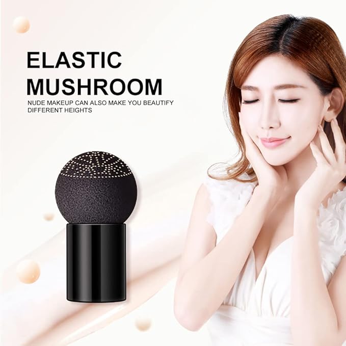OCHEAL Mushroom Head Air Cushion BB Cream Foundation Cream for Face Makeup Concealer Cushion for Face Comestics Make Up Cushion Compact Natural