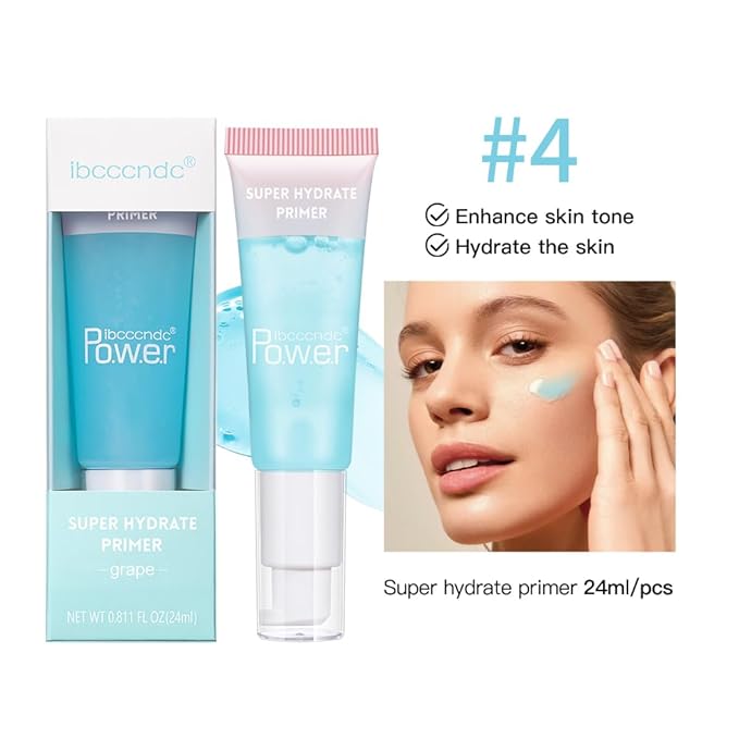 Super Hydrate Primer - Translucent Gel Formula for (01 clear)