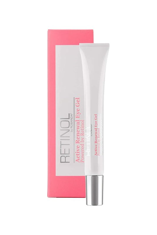 Retinol Active Renewal Eye Gel│ Under Eye Treatment For Dark Circles and Puffiness │ For All Skin Types