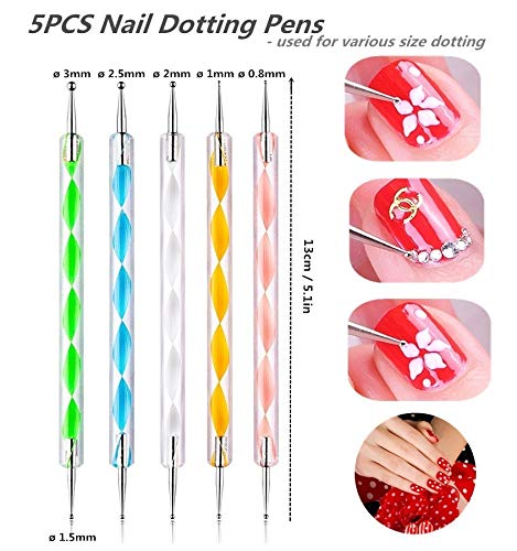 5PCS Dotting Pens with 3