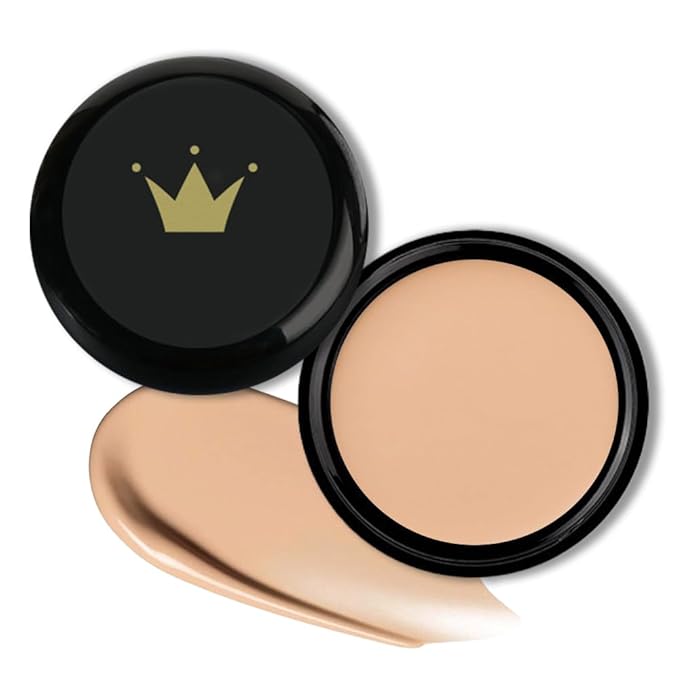 Kaely Color Correcting Concealer,Cream Pot Concealer Full Coverage,under Eye Concealer Palette for Conceals Dark Circles,Waterproof Foundation Face Makeup,05 Beige