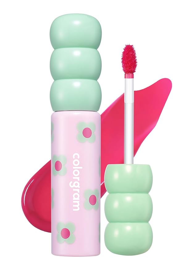 COLORGRAM Fruity Glass Tint 04 Adorable Berry | Lip 11 Oz