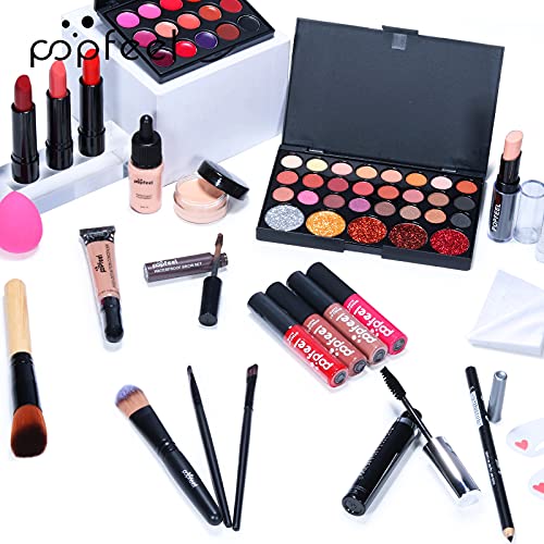 Makeup Sets For Women Brush Sets(Eyeshadow,Primer,Concealer,lipstick,lipgloss,Eyeliner,Eyebrow,Makeup
