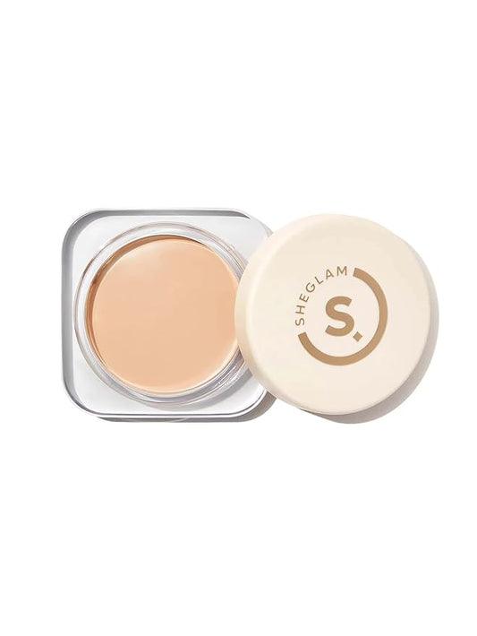 SHEGLAM Hydrating Cream Full Coverage Foundation Balm Long Lasting Concealer Face Foundation for Dry Skin - Fair