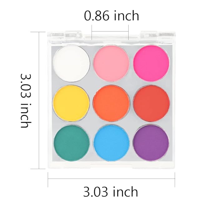 SUAKE 9 Colorful Light to Dark Matte Eyeshadow