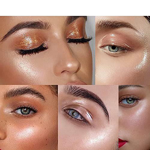 2 Pack PHOERA Shimmer Body Lotion, High Gloss Body