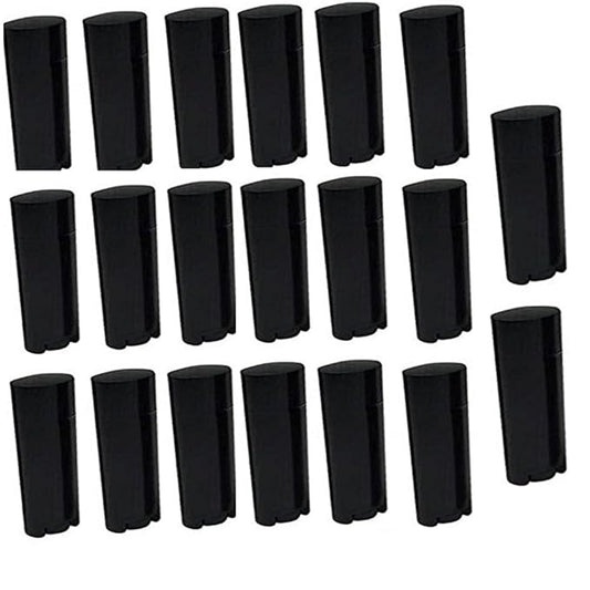 4.5g 0.15oz Empty Refillable Plastic DIY Black)