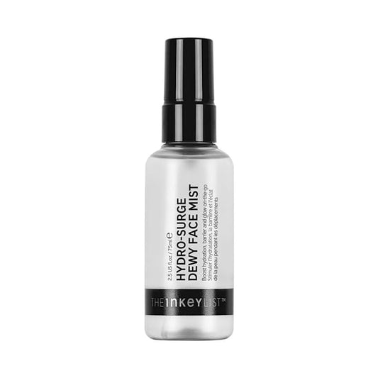 The INKEY List Hydro-Surge Dewy Face Mist 2.6 fl oz, Hydration Boosting Spray, Fragrance-Free & Alcohol-Free, Gentle Formula for Sensitive Skin, On-The-Go Application, Vegan Friendly