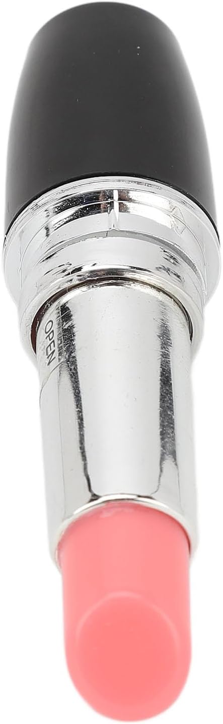 Small Lipstick Massager, Portable Lipstick Shape Vibration Face Massage Wand for Facial Eye - Relieving Dark Circles and Eye Bags, Used with AAA Battery (Not Included)