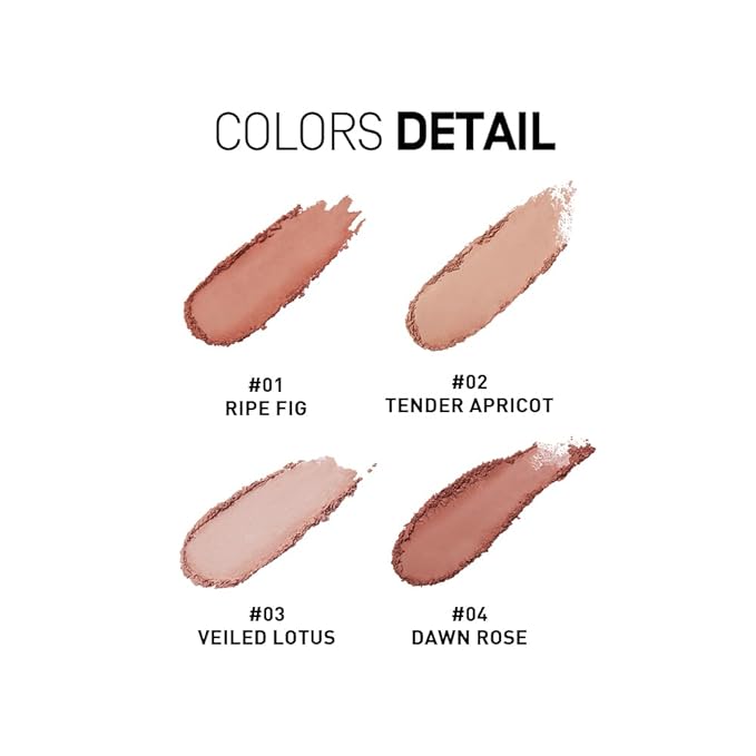 heme Cheek Color Palette 5. (02 Tender Apricot) 4g