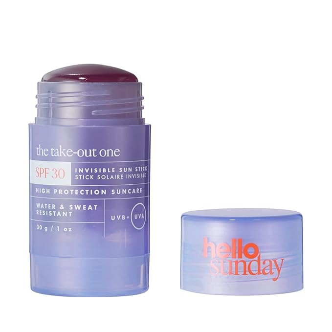 The Take-out One Invisible Sun Stick SPF 30 Pa Plus by Hello Sunday for Women - 1 oz Sunscreen