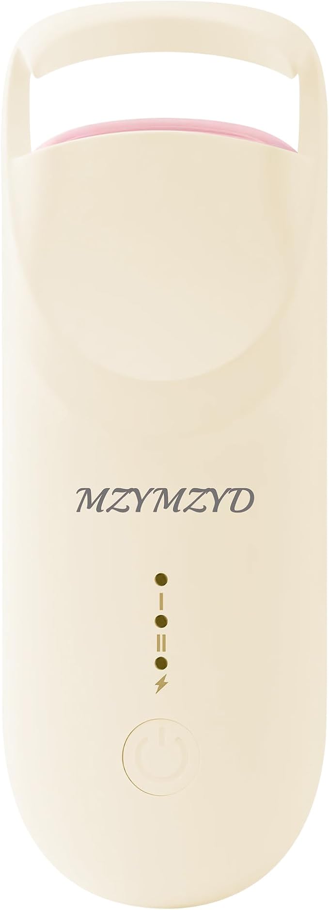 Heated Eyelash Curler, Eyelash Curlers with 10S Quick Heat-Up, 2 Temp Settings, 3S Styling & 24H Long-Lasting Natural Curl, Type-C Recharge, Mini Electric Eyelash Curler for Travel - Apricot