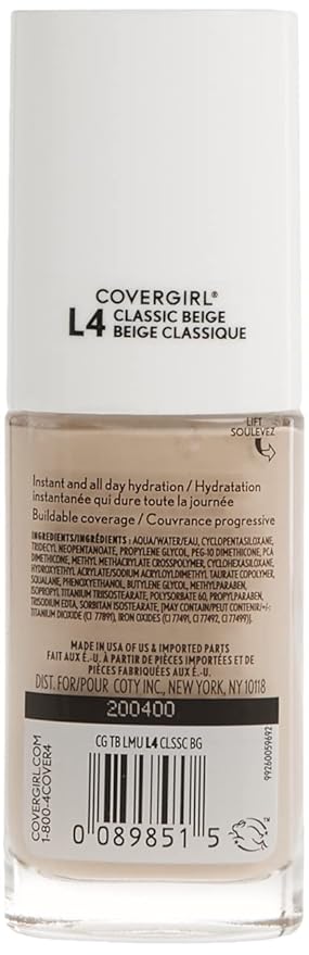 COVERGIRL Trublend Liquid Makeup Classic Beige L4 1 1 Fl Oz