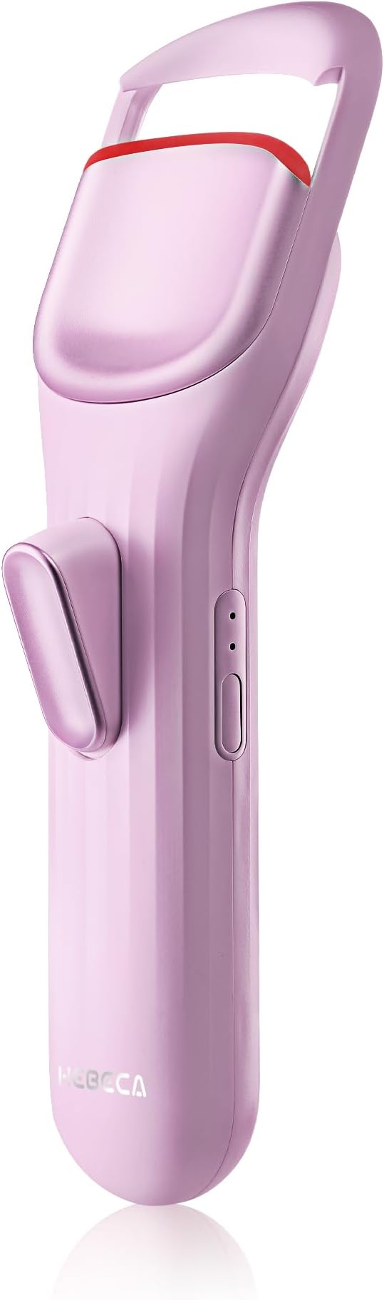 Heated Eyelash Curler Professional - Eye Lashes Curler with Innovative Heating Silicone, Electric Eyelashes Curler with 600mAh Rechargeable Battery EC4001 (Voilet)