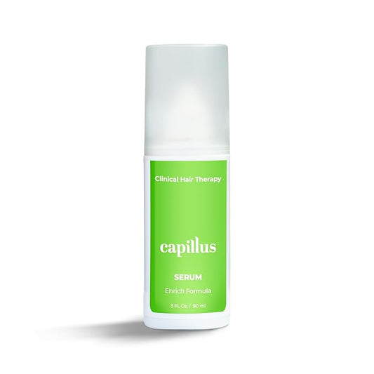 Capillus Enrich Serum, Hair Growth Serum for Hair Loss and Regrowth, Castor Oil and Cinnamon Extract help Strengthen Hair Follicles and Reverse Hair Loss & Hair thinning