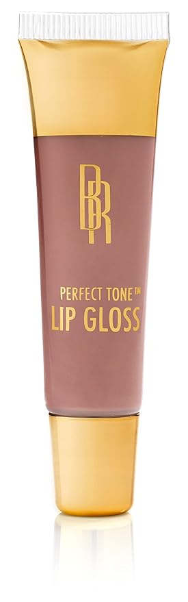 Black Radiance Perfect Tone Lip Gloss Caramel Kiss and Cashmere 0.4 Ounce 2-Pack