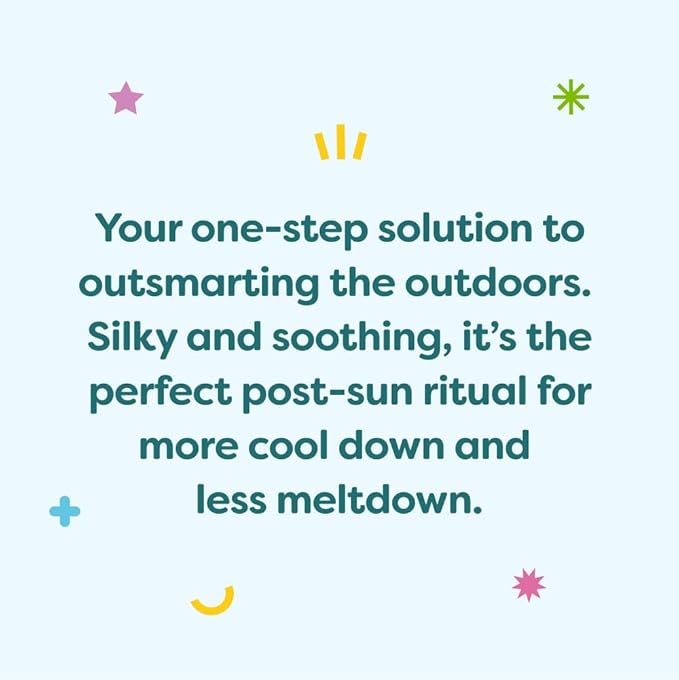 Babyganics After Sun Gel Cream, Mellow Melon, 5oz