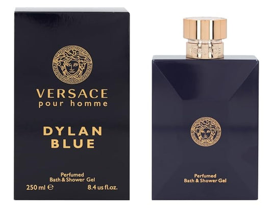 Versace Pour Homme Dylan Blue for Men 8.4 oz Perfumed Bath & Shower Gel