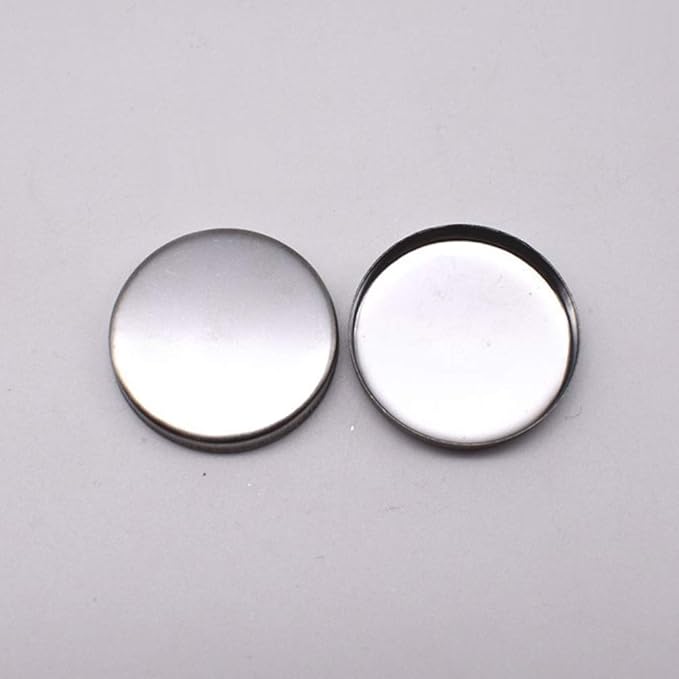 50 Pieces Empty Round Metal Tin Palette Pans