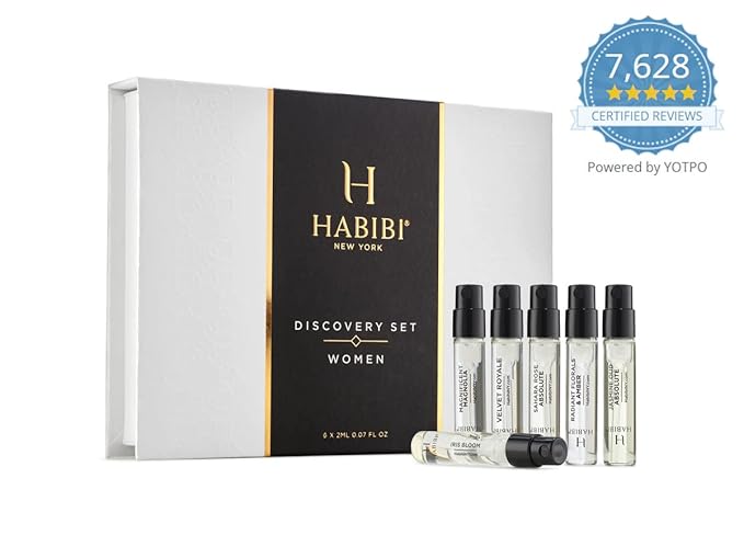 H HABIBI Women’s & Oud Collection Discovery Sample Set.Made In USA