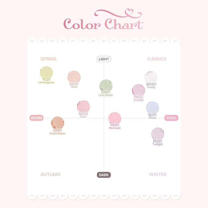 2aN Pure Glash Highlighter OR01 Peach Beam – Glass-Like Sheen Powder Highlighter for a Natural, Radiant Glow | Buildable, Long-Lasting, Lightweight Formula