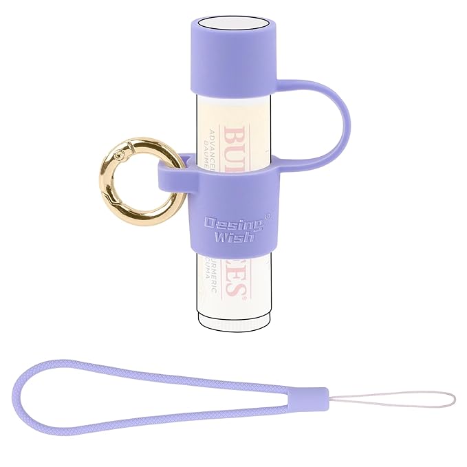 Desing Wish Silicone Lip Balm Holder Purple