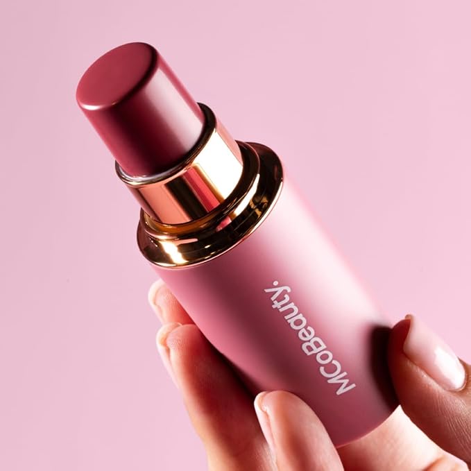 MCoBeauty Baby Face Multi-Use Cream Stick, Lou Lou Deeper Rose Tone Shade, Silky Smooth, Buildable Blush for Eyes, Lips & Cheeks, Vegan, Cruelty Free Cosmetics