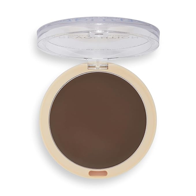 Revolution Beauty, Ultra Cream Face Bronzer, Buildable & Blendable Cream Contour, Vegan & Cruelty Free, Deep, 0.24 Oz.