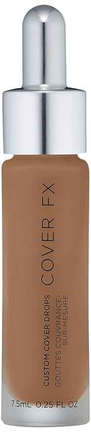 COVER FX Custom Cover Drops, Multi-Use Shade-Adjusting Liquid Deep 2